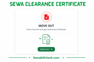 SEWA Clearance Certificate